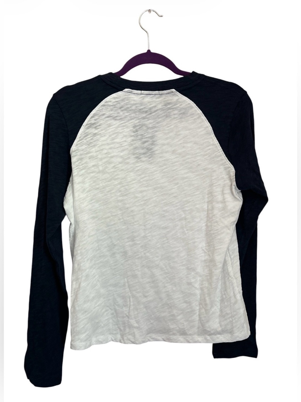 NWT ATM Anthony Thomas Melillo Raglan Long Sleeve Baseball Tee Shirt Size Medium - Picture 3 of 13